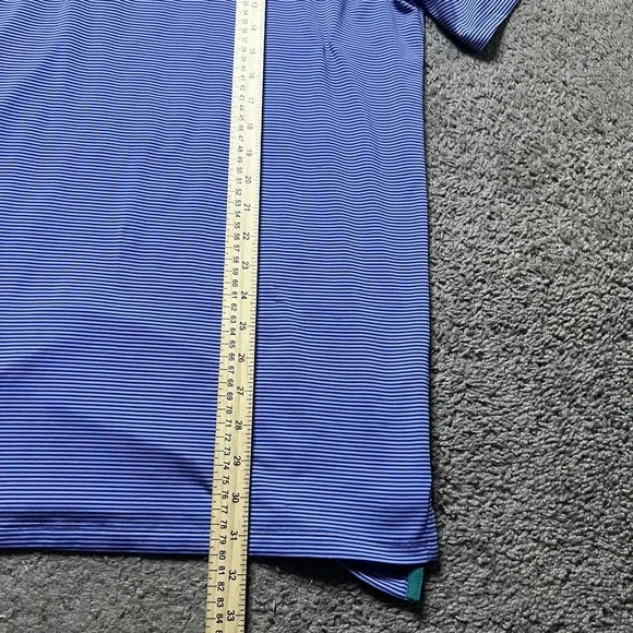 Greyson Polo Shirt Extra Large Purple Blue Club Golf Performance Outdoors Wolf - Picture 4 of 7